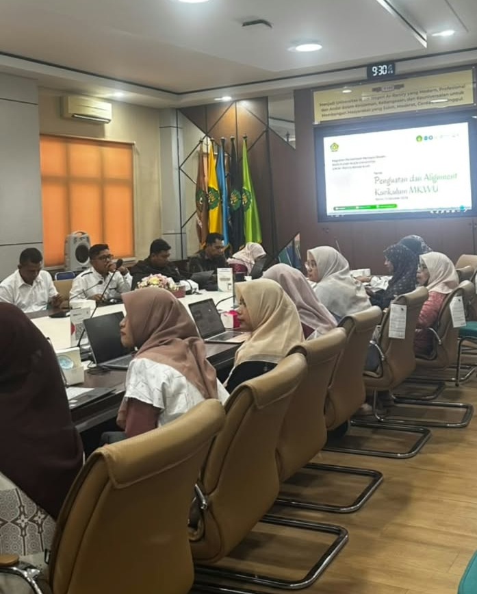 Dosen PTE Ikuti Penguatan dan Alignment Dosen Pengampu MKWU UIN Ar-Raniry